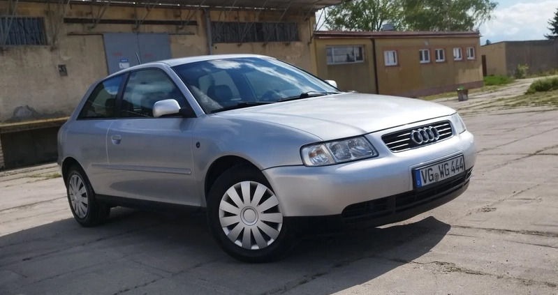 Audi A3 cena 4900 przebieg: 257408, rok produkcji 2000 z Miłakowo małe 704